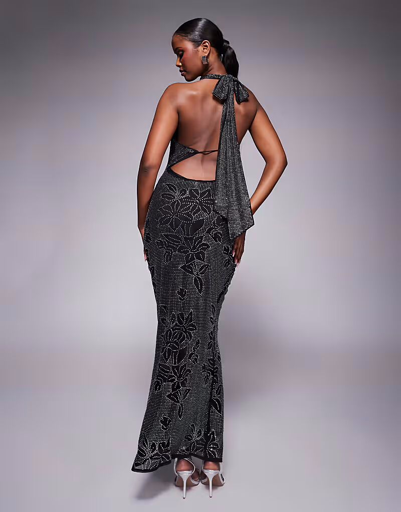 Платье макси без рукавов с цветочным принтом и высоким воротом ASOS DESIGN черного цвета
Платье макси без рукавов с цветочным принтом и высоким воротом ASOS DESIGN черного цвета