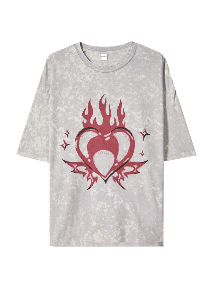 Рубашка Bershka, цвет Grey/Light grey
Рубашка Bershka, цвет Grey/Light grey