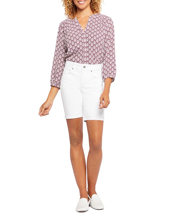 Бермуды Ella с боковым разрезом NYDJ, белый
Бермуды Ella с боковым разрезом NYDJ, белый