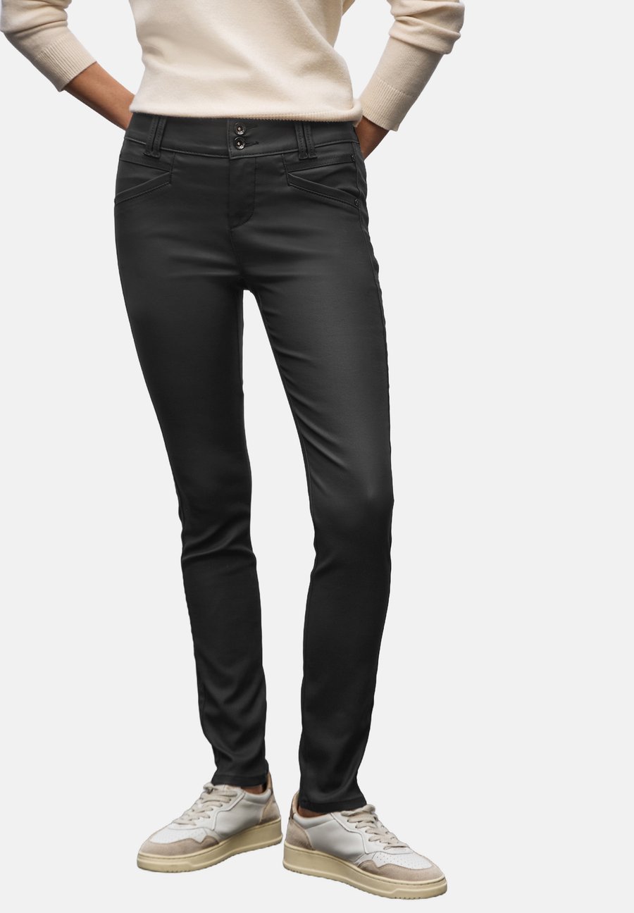 Брюки Street One SLIM FIT COATED, Schwarz/Black
Брюки Street One SLIM FIT COATED, Schwarz/Black