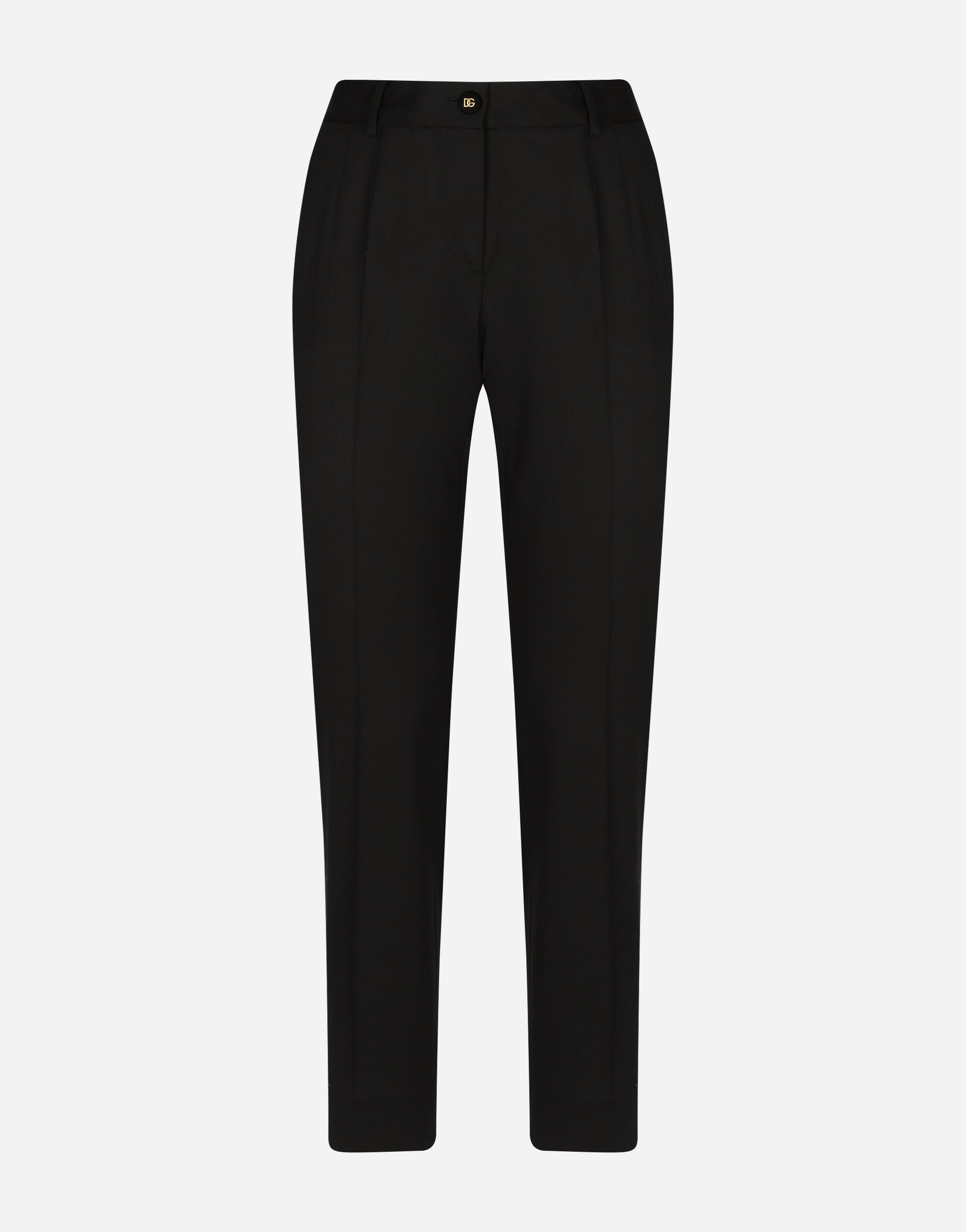Габардиновые брюки Dolce & Gabbana, черный
Габардиновые брюки Dolce & Gabbana, черный