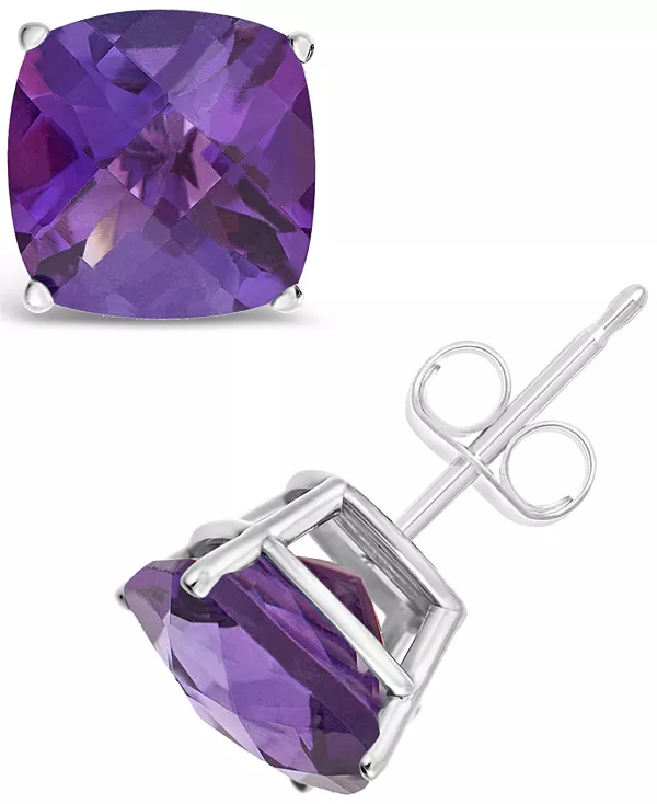 Серьги-Гвоздики с аметистом (3-3/4 карата) из стерлингового серебра Macy'S, amethyst
Серьги-Гвоздики с аметистом (3-3/4 карата) из стерлингового серебра Macy'S, amethyst