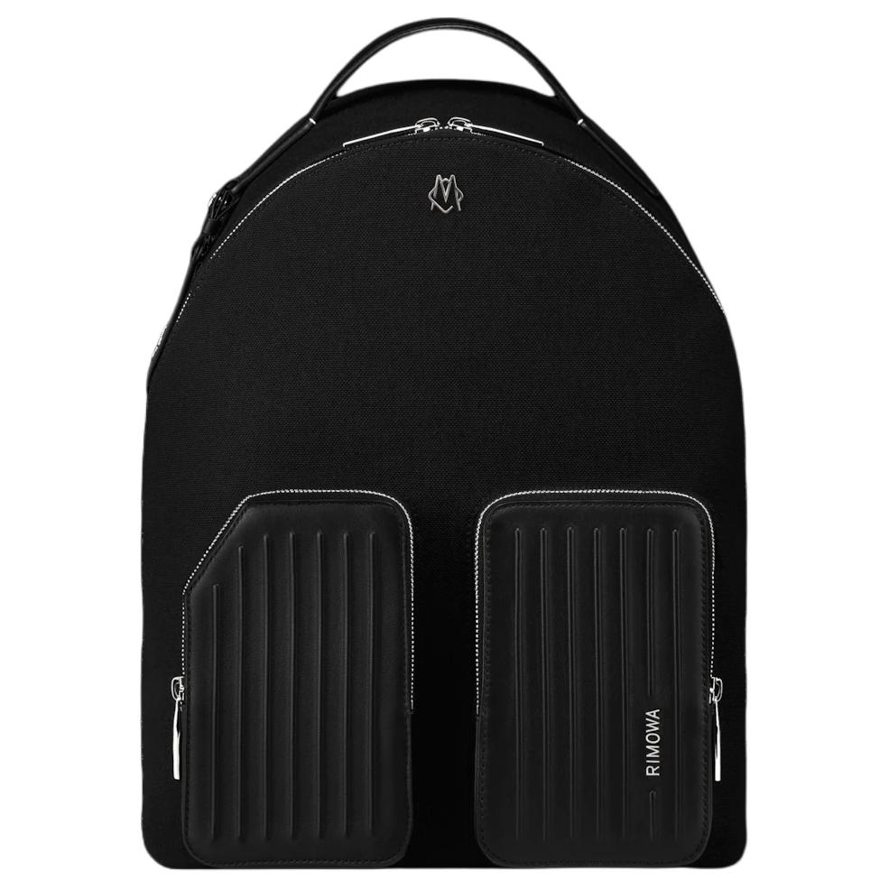 RIMOWA Холщовый рюкзак с кожаной спинкой унисекс черный
RIMOWA Холщовый рюкзак с кожаной спинкой унисекс черный