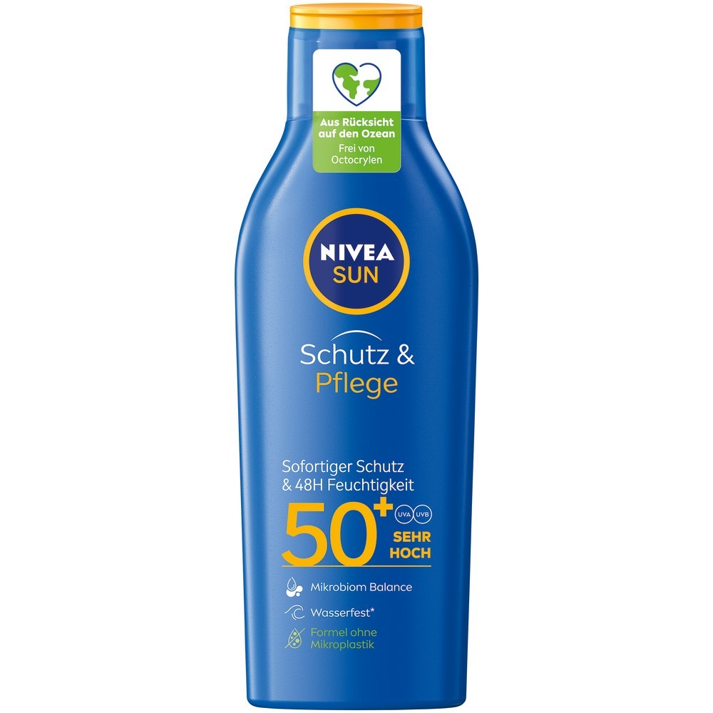 Солнцезащитный крем nivea sun schutz & pflege lsf 50 Nivea, объем 200 мл
Солнцезащитный крем nivea sun schutz & pflege lsf 50 Nivea, объем 200 мл