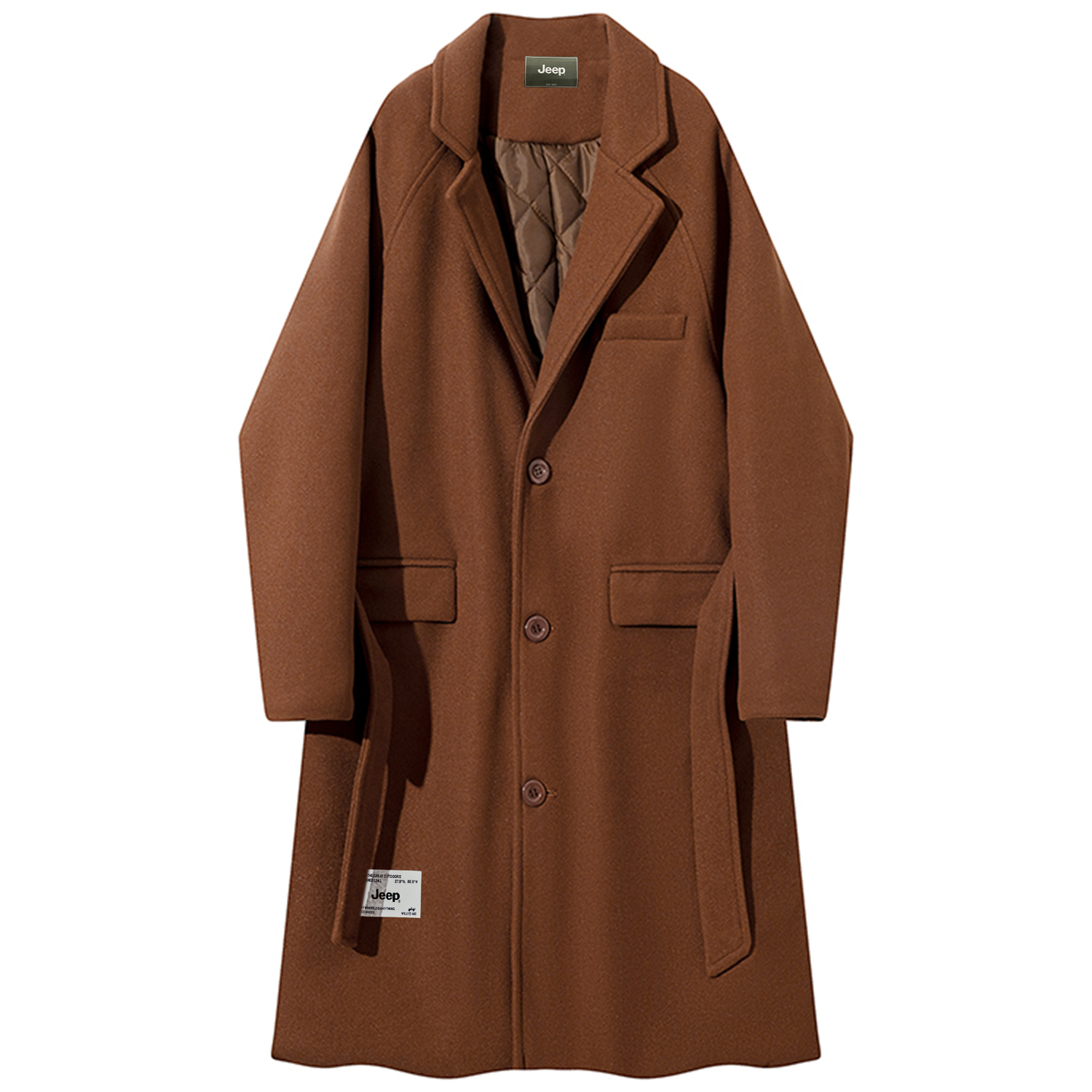 Пальто Unisex Lapel Thickened Straight Fit Jeep, coffee
Пальто Unisex Lapel Thickened Straight Fit Jeep, coffee