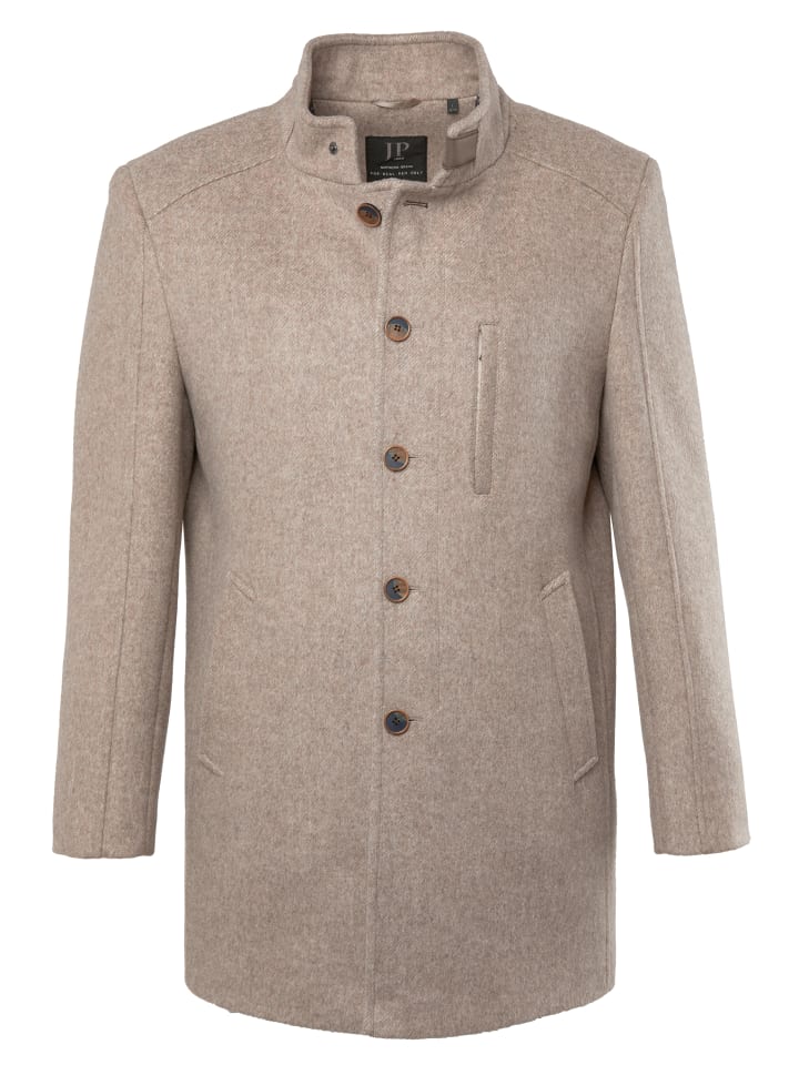 Короткое пальто бежевого меланжа JP1880
Короткое пальто бежевого меланжа JP1880