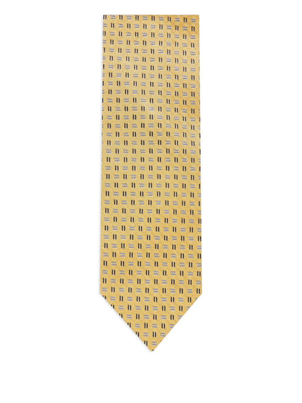 Галстук с геометричным узором Corneliani, желтый
Галстук с геометричным узором Corneliani, желтый