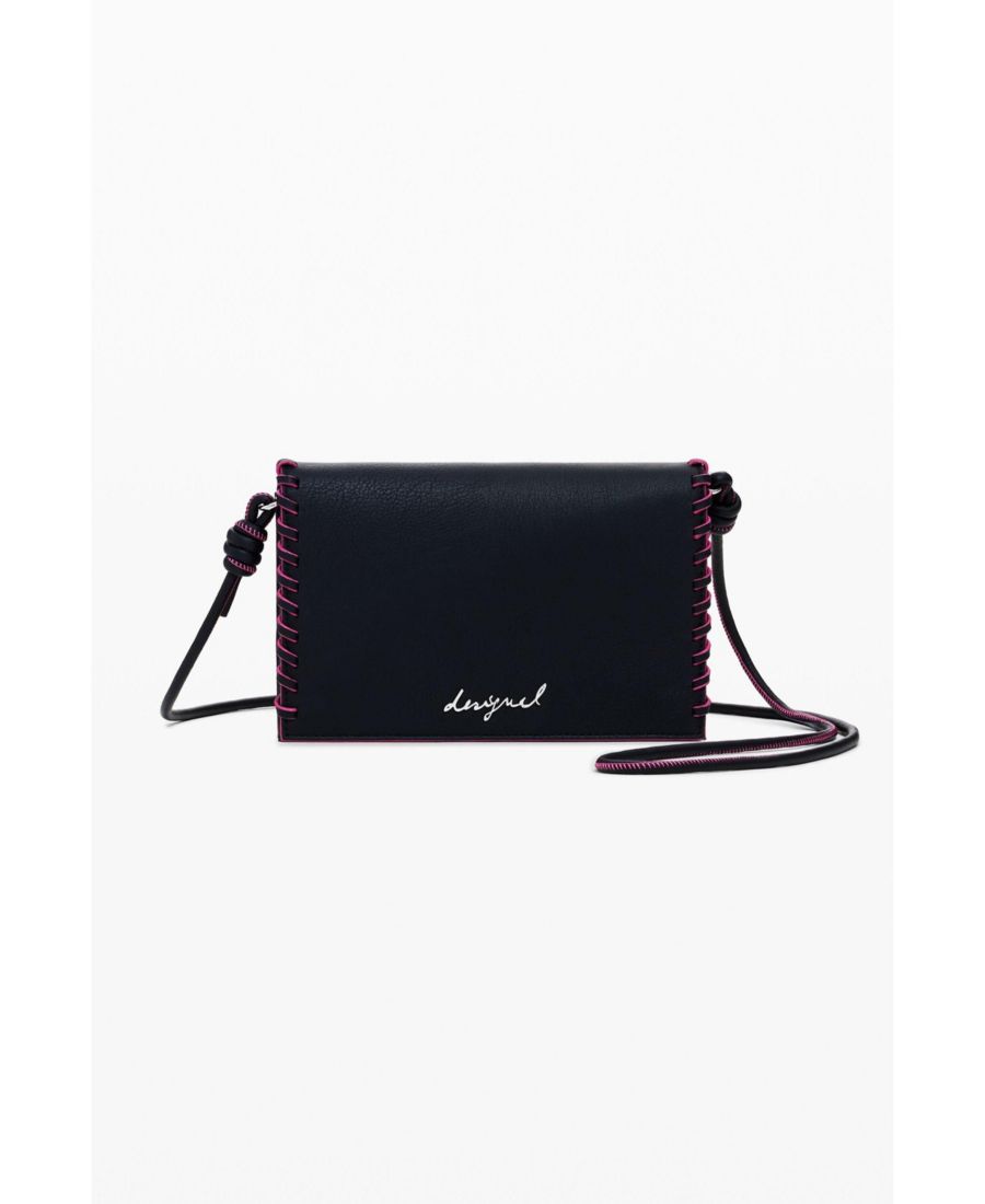 Женский средний кроссбоди-кошелек со строчкой Desigual, Black
Женский средний кроссбоди-кошелек со строчкой Desigual, Black
