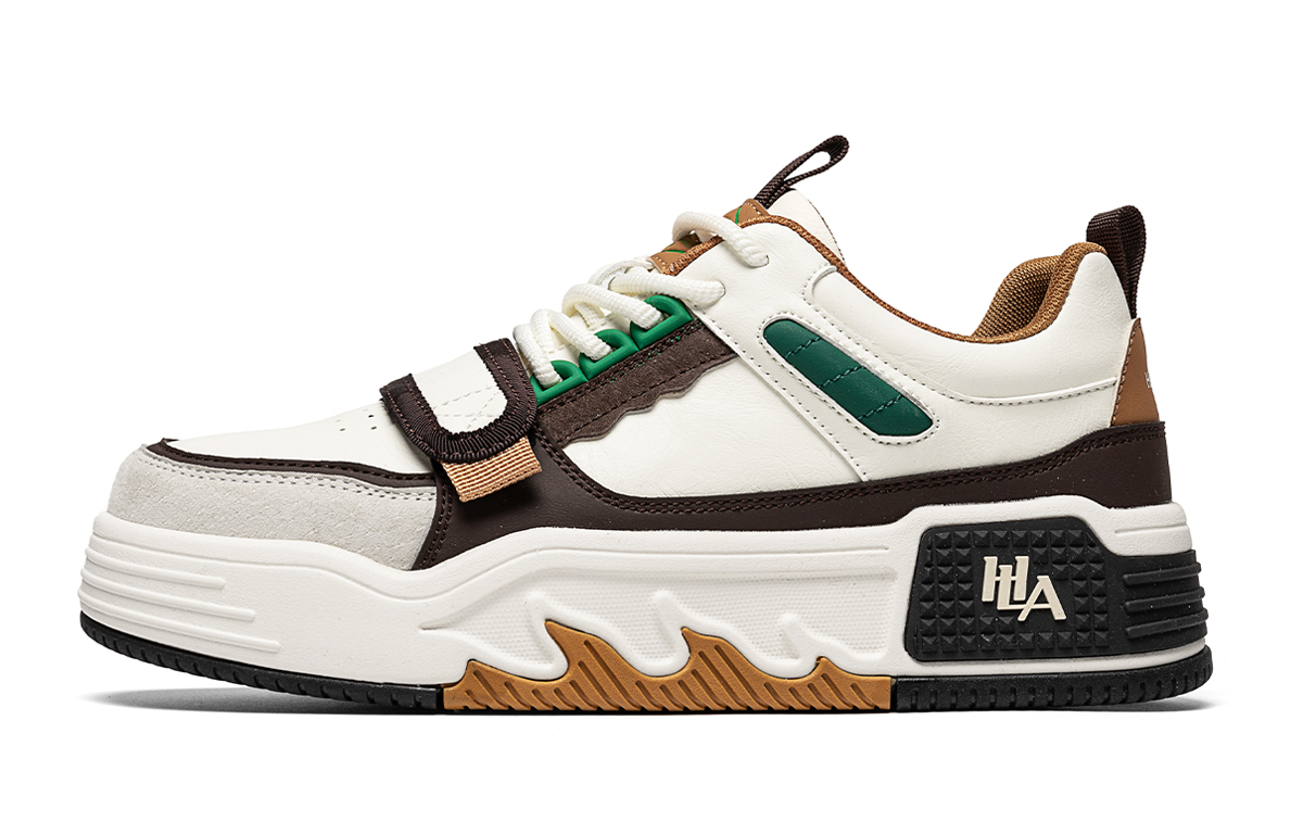 HLA Мужские лоу-топ скейтборд кроссовки светло-коричневые, цвет Light Coffee
HLA Мужские лоу-топ скейтборд кроссовки светло-коричневые, цвет Light Coffee