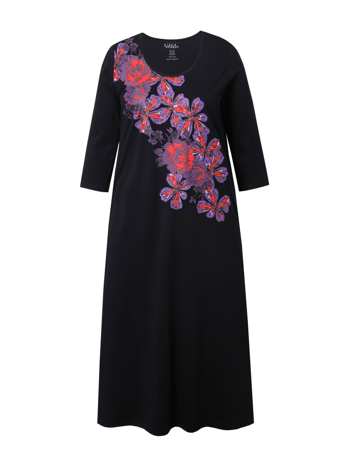 Длинное платье Ulla Popken, черный
Длинное платье Ulla Popken, черный