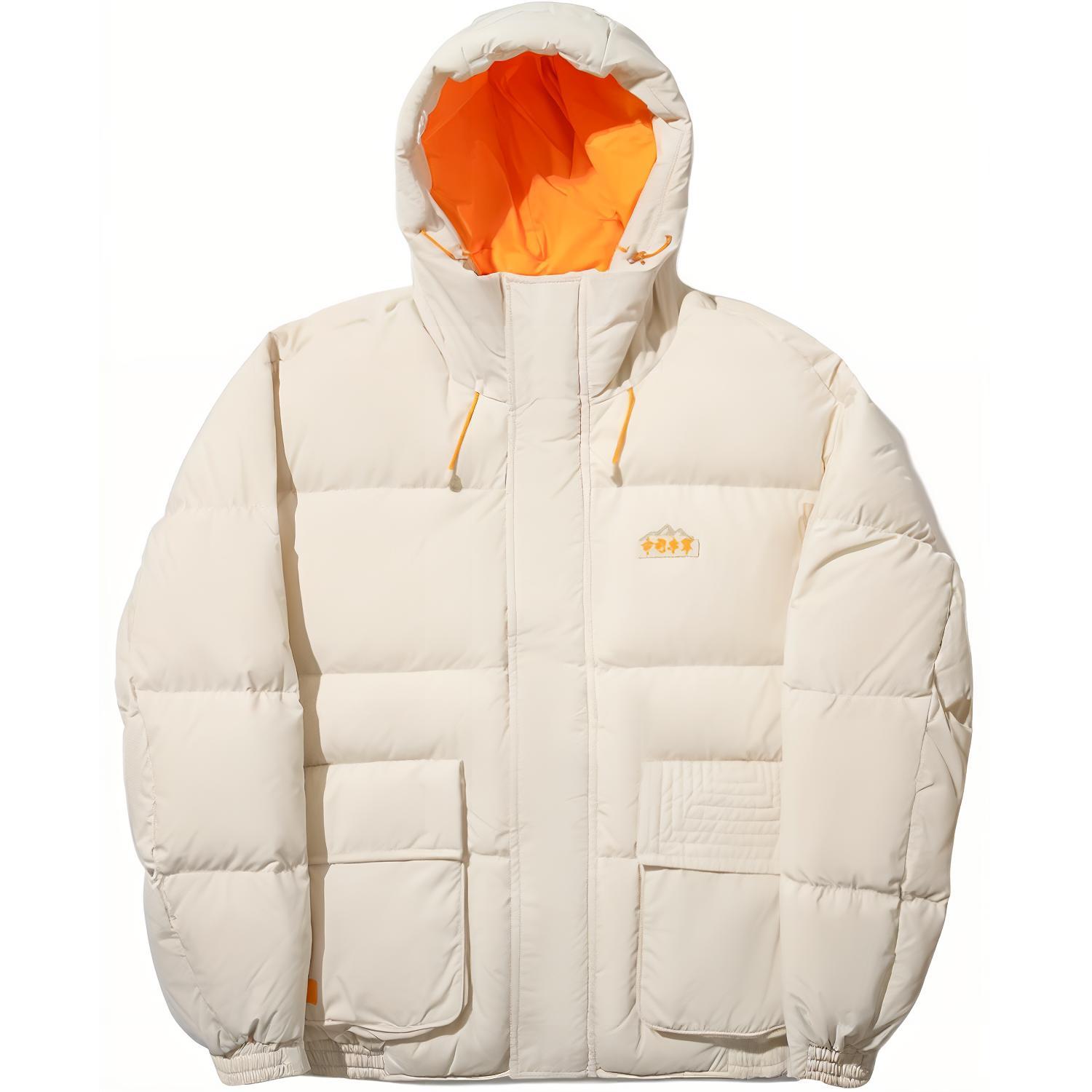 LiNing Унисекс пуховик овсяно-серый, Oat Gray
LiNing Унисекс пуховик овсяно-серый, Oat Gray