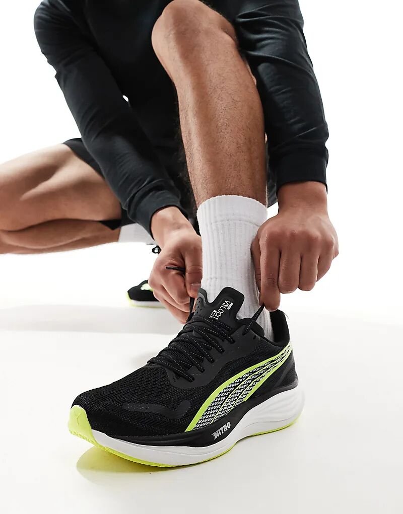 Кроссовки Puma Velocity Nitro 3 черного цвета
Кроссовки Puma Velocity Nitro 3 черного цвета