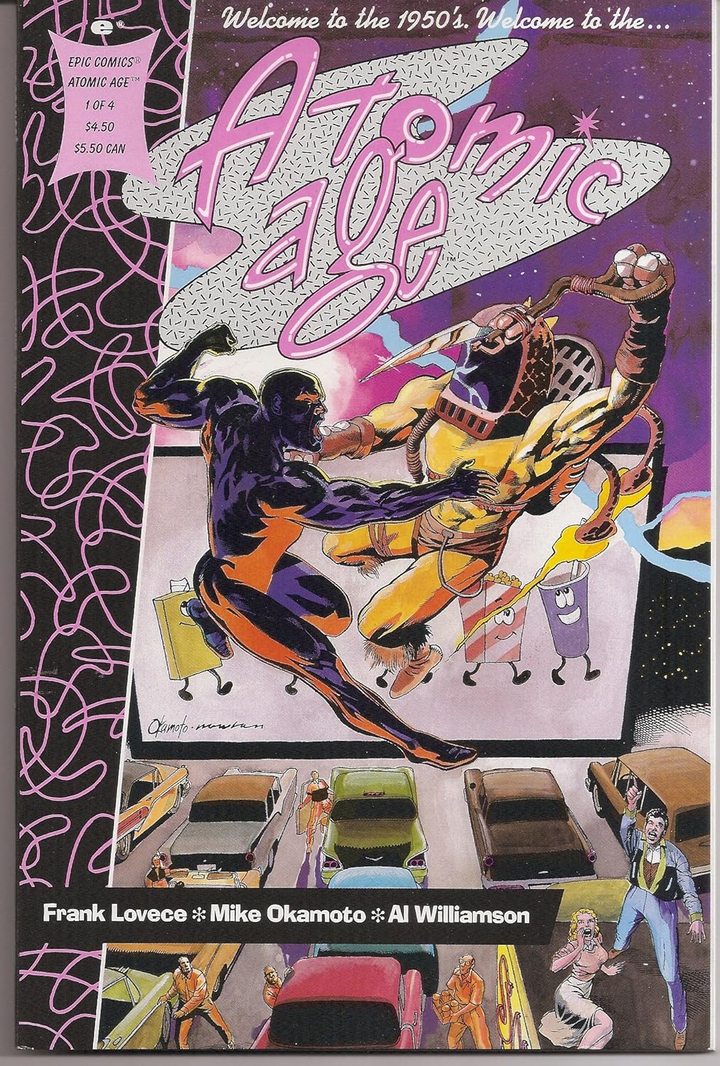 ATOMIC AGE (1990 EPIC) 1-4 Complete Mini-Series (Epic / Marvel)
ATOMIC AGE (1990 EPIC) 1-4 Complete Mini-Series (Epic / Marvel)