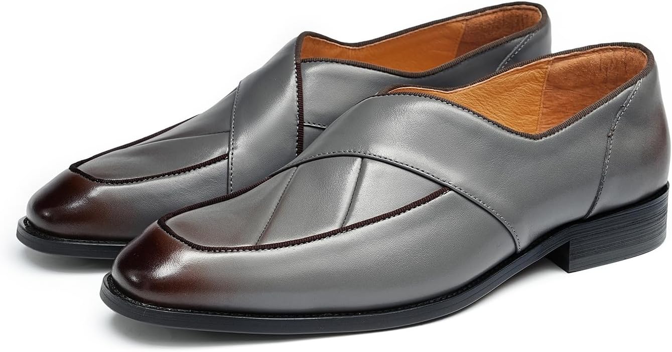 Мужские лоферы Santimon Mens Dress с отделкой Penny - слипоны из натуральной кожи, формальная и повседневная обувь для свадьбы, модные и удобные мокасины для выпускного, серый
Мужские лоферы Santimon Mens Dress с отделкой Penny - слипоны из натуральной кожи, формальная и повседневная обувь для свадьбы, модные и удобные мокасины для выпускного, серый