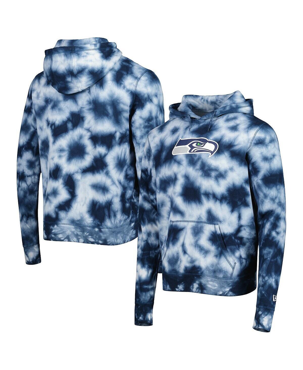 Мужской темно-синий пуловер с капюшоном Seattle Seahawks Team Tie Dye New Era
Мужской темно-синий пуловер с капюшоном Seattle Seahawks Team Tie Dye New Era