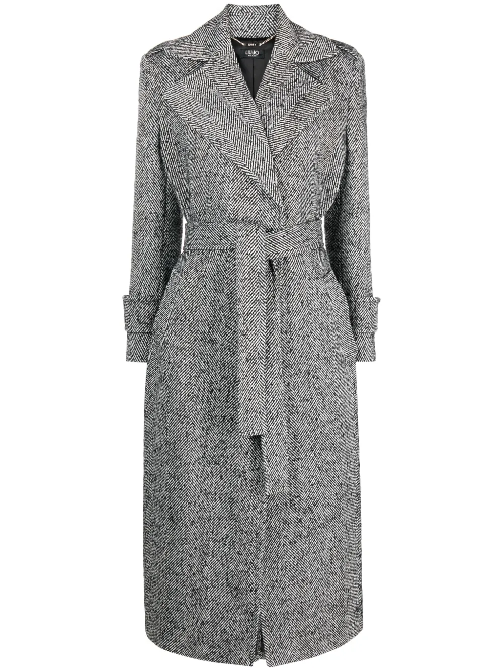 Пальто макси с завязками Liu Jo, черный
Пальто макси с завязками Liu Jo, черный