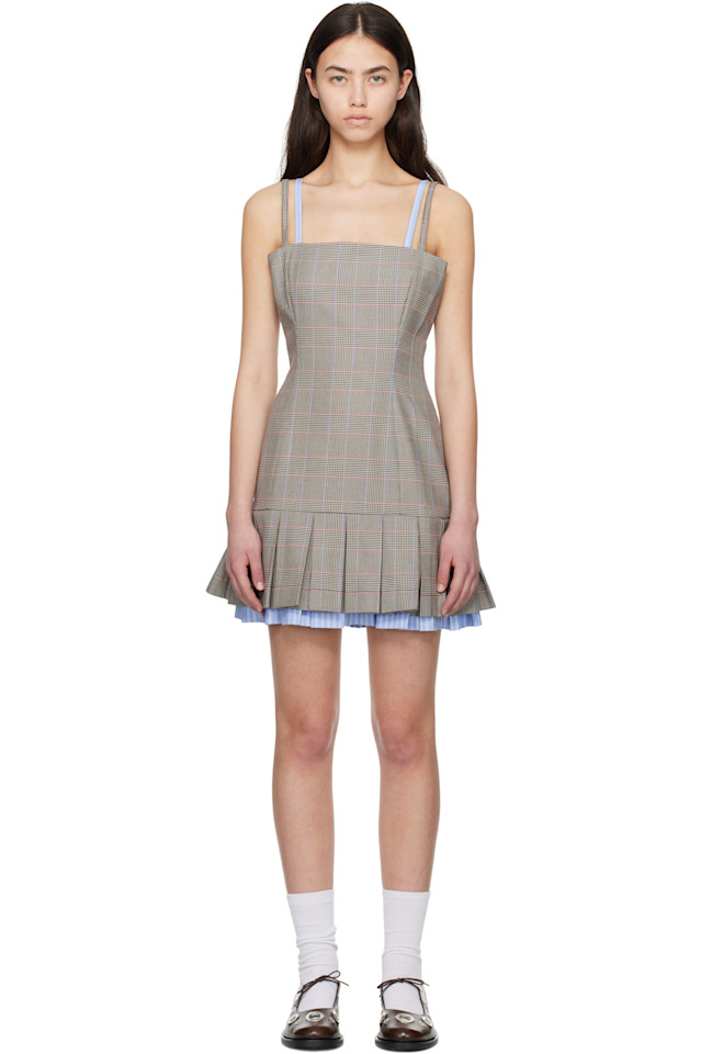 Плиссированное мини-платье Charles Jeffrey Loverboy, мультиколор
Плиссированное мини-платье Charles Jeffrey Loverboy, мультиколор