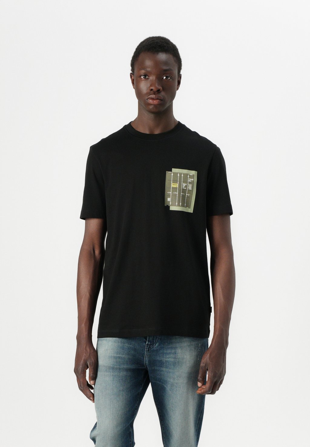 Футболка с принтом CONTAINER BOSS, черный 
Футболка с принтом CONTAINER BOSS, черный