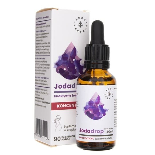 Aura Herbals, Jodadrop, концентрат, 30 мл
Aura Herbals, Jodadrop, концентрат, 30 мл
