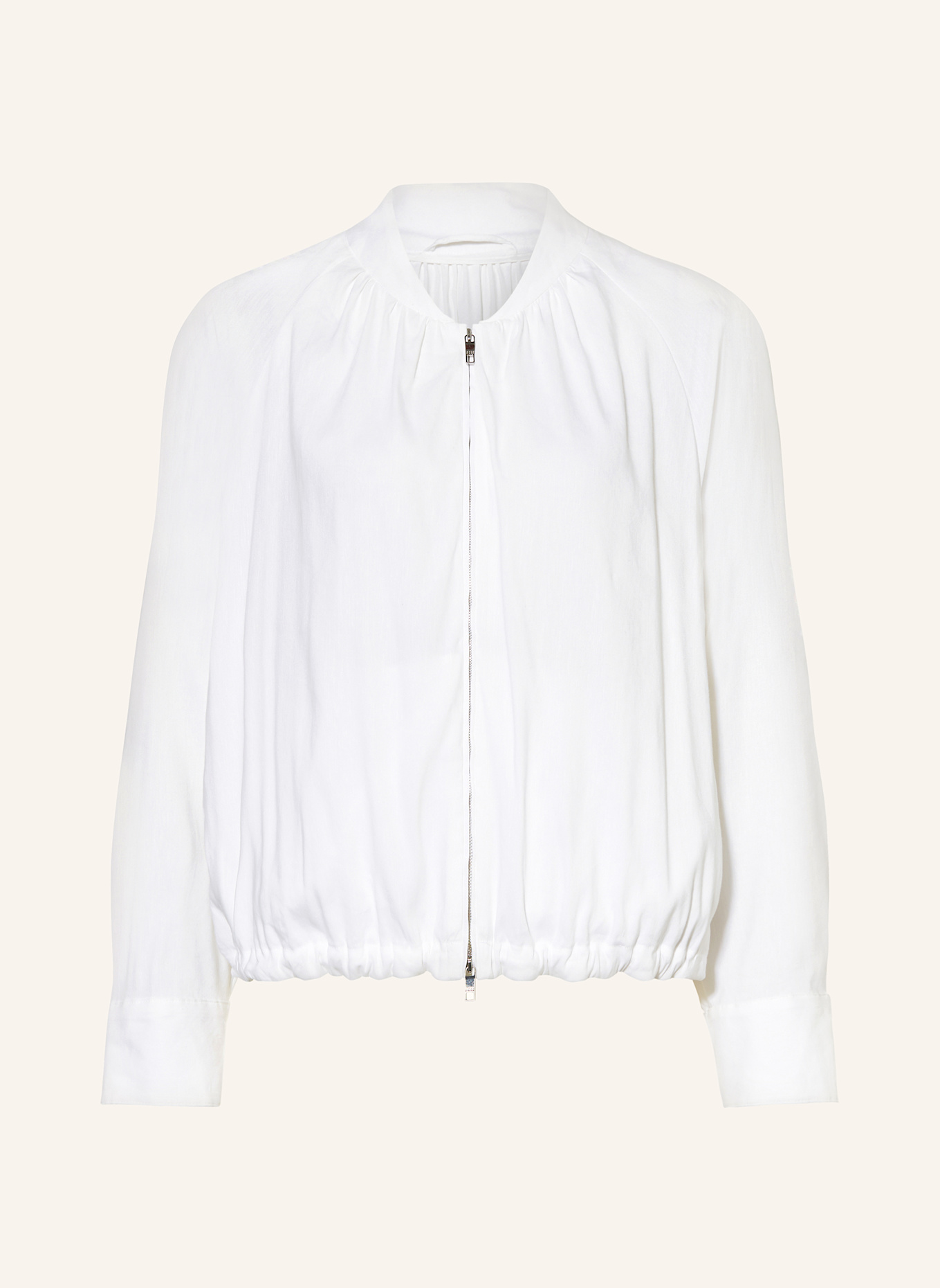 Блузон джалпес с льном Boss, белый
Блузон джалпес с льном Boss, белый