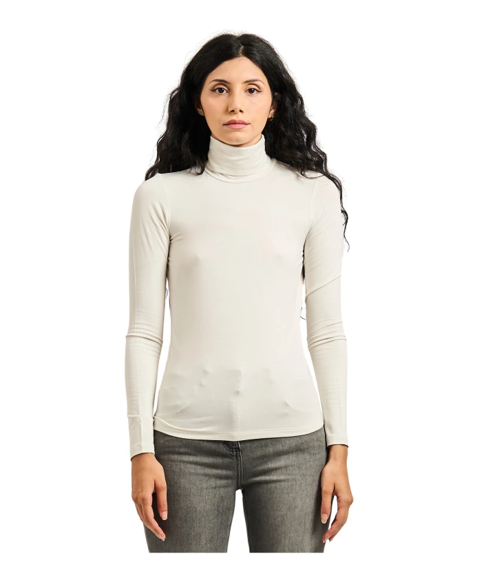 Футболка с высоким воротником цвета слоновой кости и рубашка поло Pennyblack, белый
Футболка с высоким воротником цвета слоновой кости и рубашка поло Pennyblack, белый