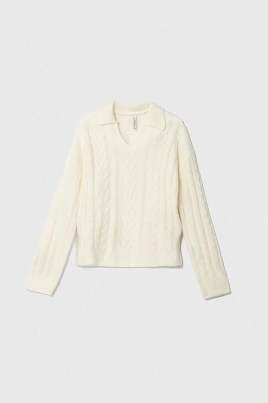 Pepe Jeans Renata детский свитер из смесовой шерсти, бежевый
Pepe Jeans Renata детский свитер из смесовой шерсти, бежевый