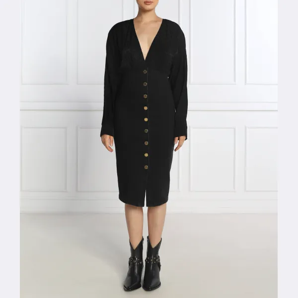 Рев платье Pinko, черный 
Рев платье Pinko, черный