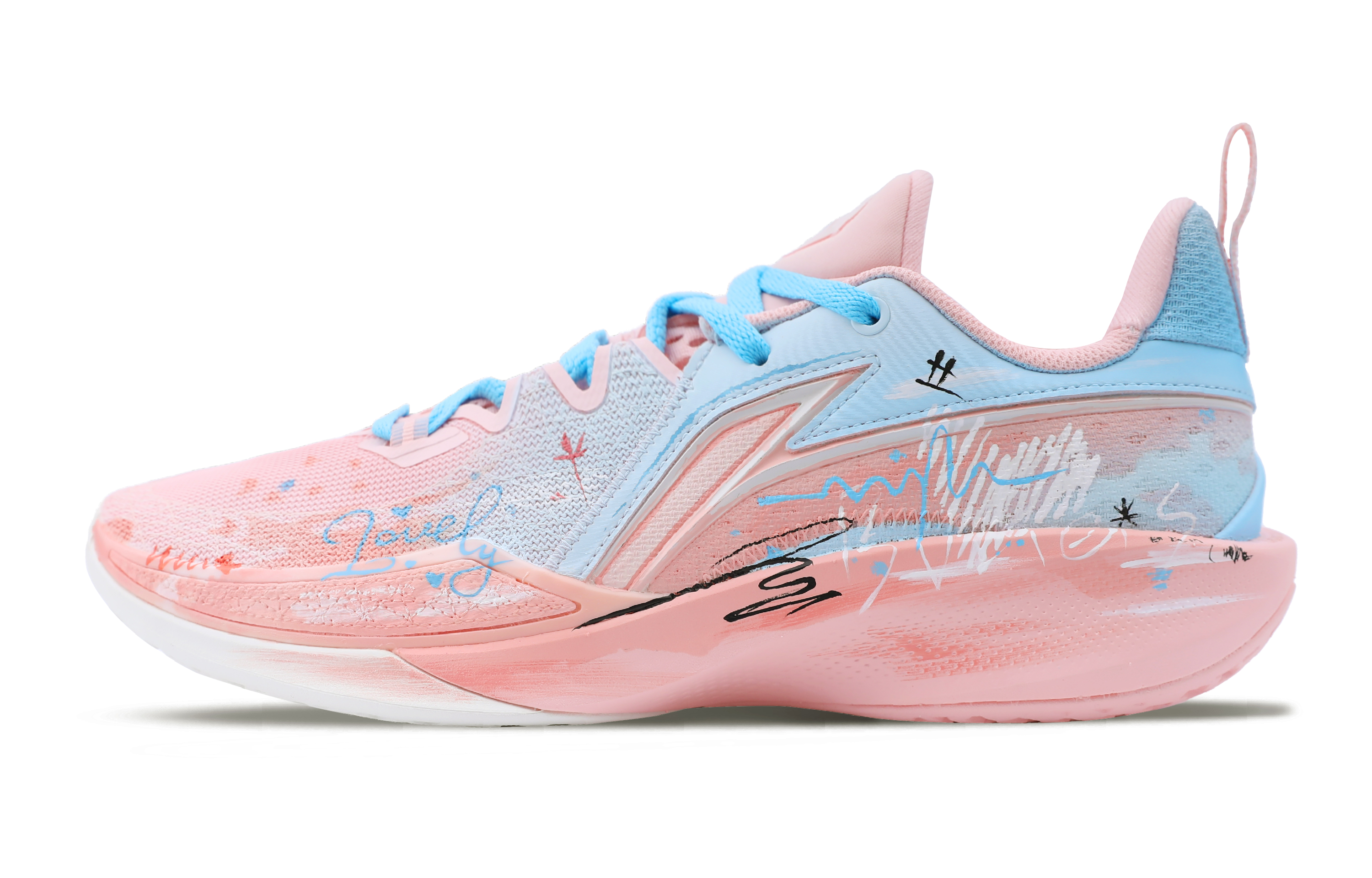 LINING Speed Ling 2 износостойкие и легкие низкие баскетбольные кроссовки мужские розовые
LINING Speed Ling 2 износостойкие и легкие низкие баскетбольные кроссовки мужские розовые