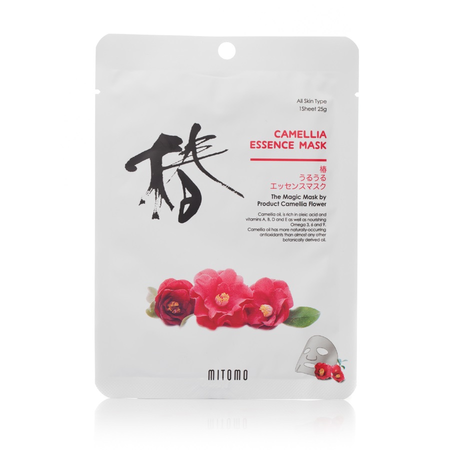 Маска для лица с маслом камелии camellia essence mask Mitomo, количество 1 шт.
Маска для лица с маслом камелии camellia essence mask Mitomo, количество 1 шт.