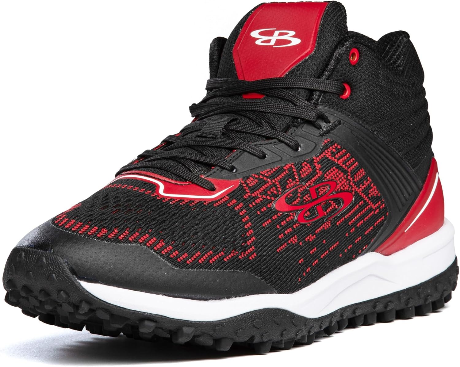 Мужские футбольные кроссовки Boombah Viper Pureknit Turf Mid - Статус - Разнообразие цветов - Разные размеры, черный/красный
Мужские футбольные кроссовки Boombah Viper Pureknit Turf Mid - Статус - Разнообразие цветов - Разные размеры, черный/красный