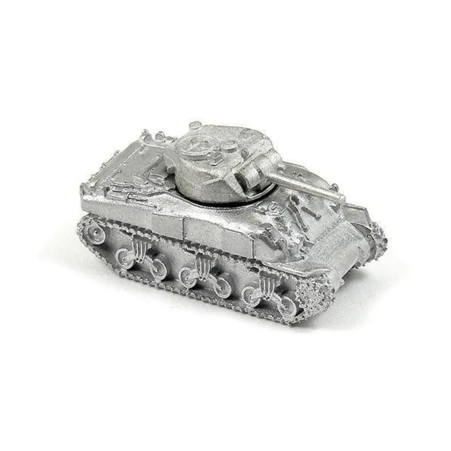 M4A1 Sherman с аппликационной броней и разделенным командирским люком, WWII Micro Armour - United States - Tanks (1:285)
M4A1 Sherman с аппликационной броней и разделенным командирским люком, WWII Micro Armour - United States - Tanks (1:285)