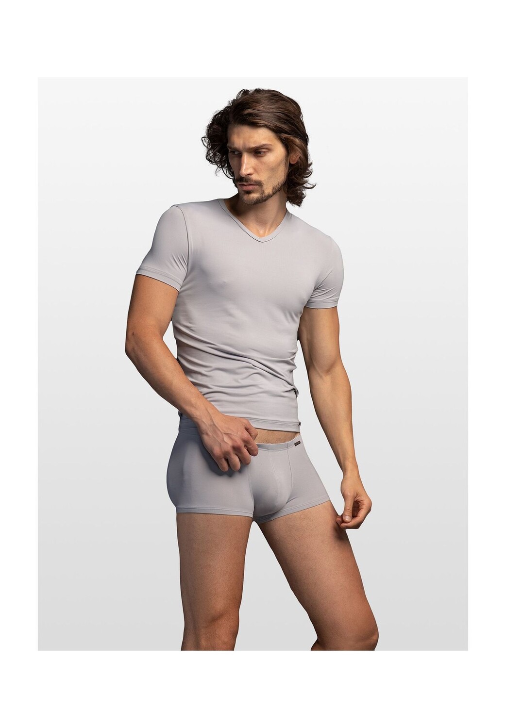 Брюки-боксеры в стиле ретро RED 2059 Olaf benz, серый
Брюки-боксеры в стиле ретро RED 2059 Olaf benz, серый