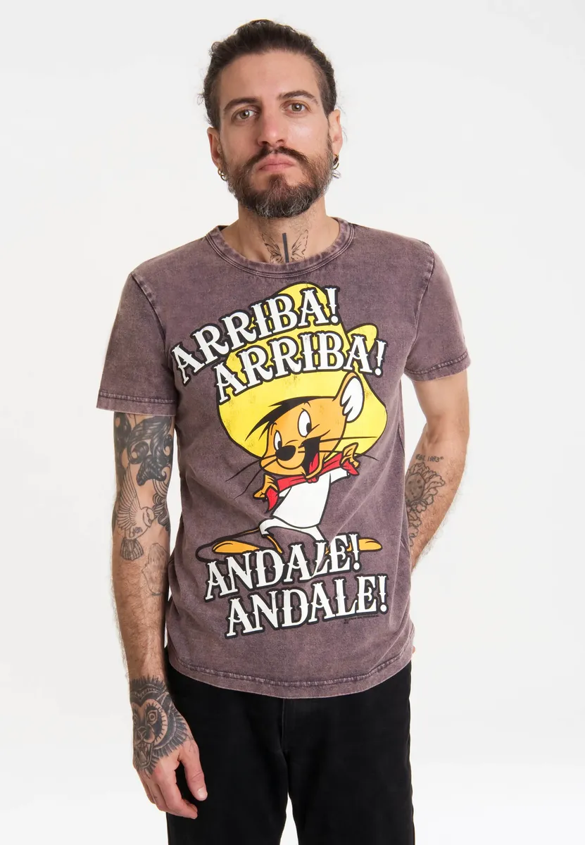 Футболка Logoshirt "Looney Tunes - Speedy Gonzales", с лицензионным принтом, фиолетовый
Футболка Logoshirt "Looney Tunes - Speedy Gonzales", с лицензионным принтом, фиолетовый