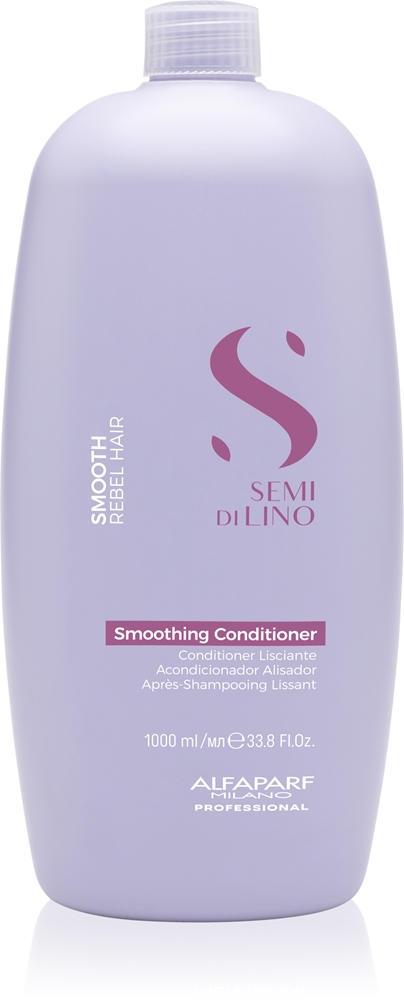 Кондиционер Semi di lino Smooth для разглаживания непослушных, вьющихся волос Alfaparf Milano, 1000 мл
Кондиционер Semi di lino Smooth для разглаживания непослушных, вьющихся волос Alfaparf Milano, 1000 мл