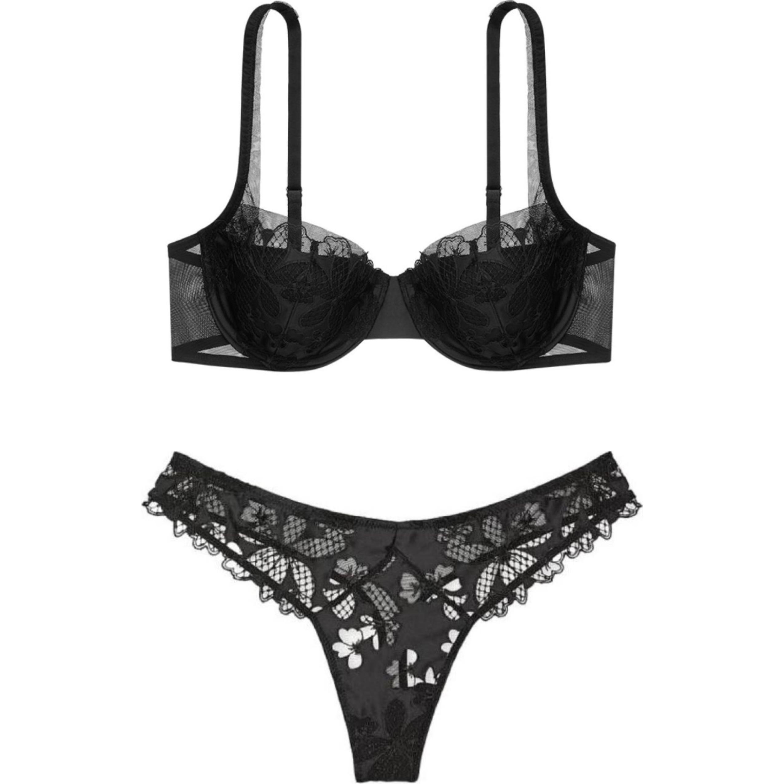 Victoria's Secret Женский комплект нижнего белья черный
Victoria's Secret Женский комплект нижнего белья черный