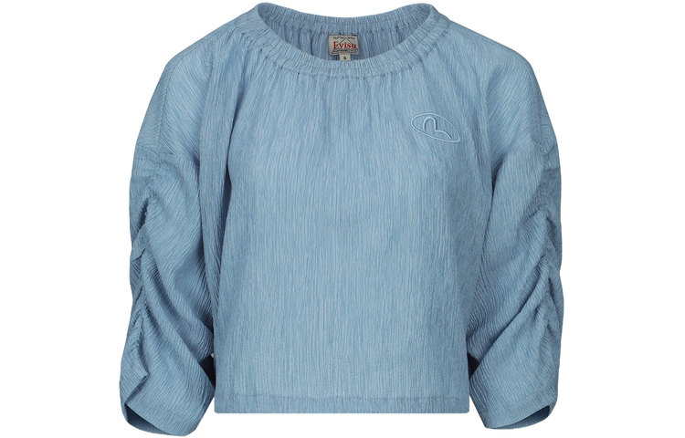 Футболка женская розовая и голубая EVISU
Футболка женская розовая и голубая EVISU