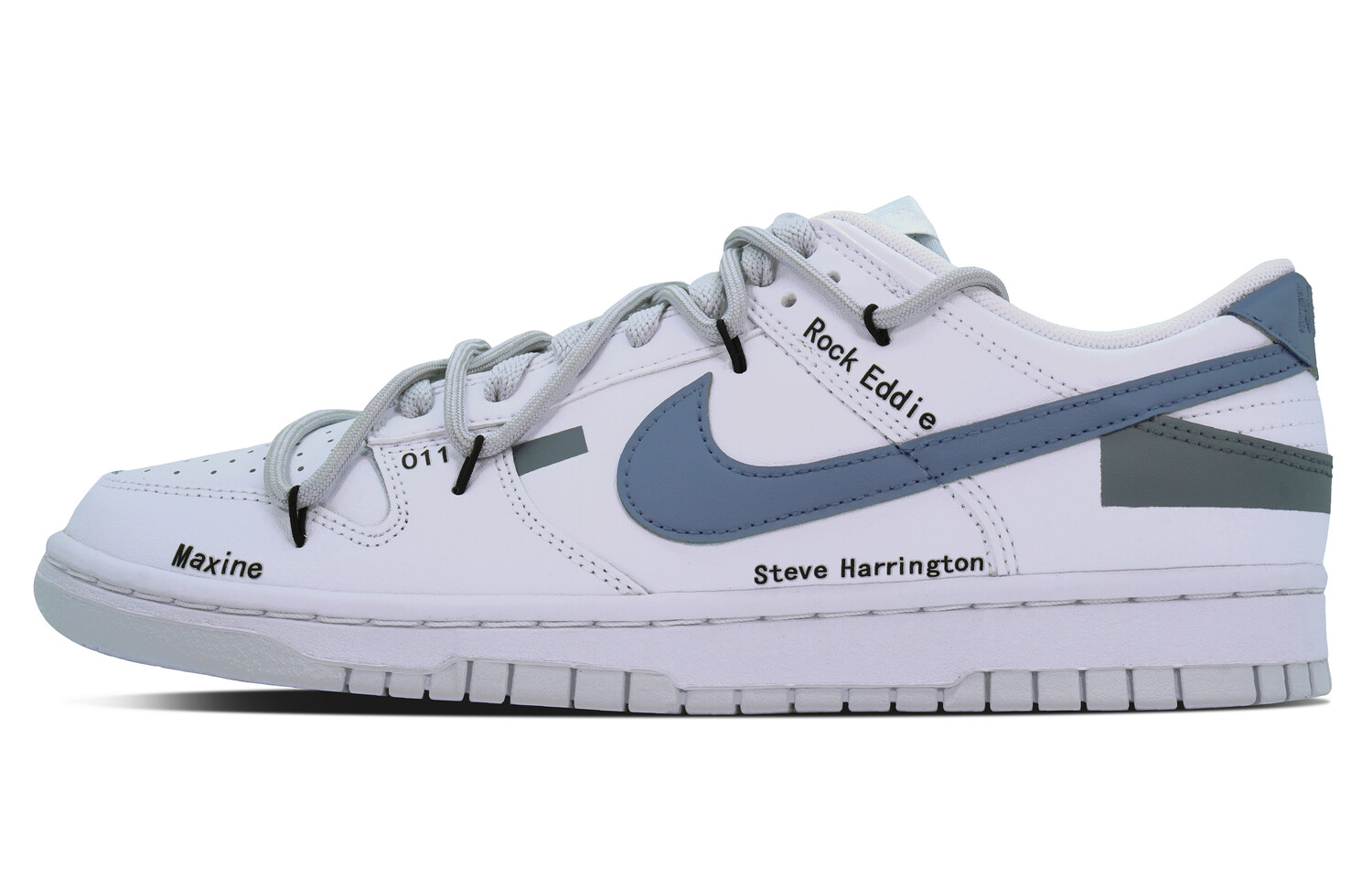 Кроссовки Nike Dunk Skateboarding Shoes Men Low-top White/gray/blue, белый/синий
Кроссовки Nike Dunk Skateboarding Shoes Men Low-top White/gray/blue, белый/синий