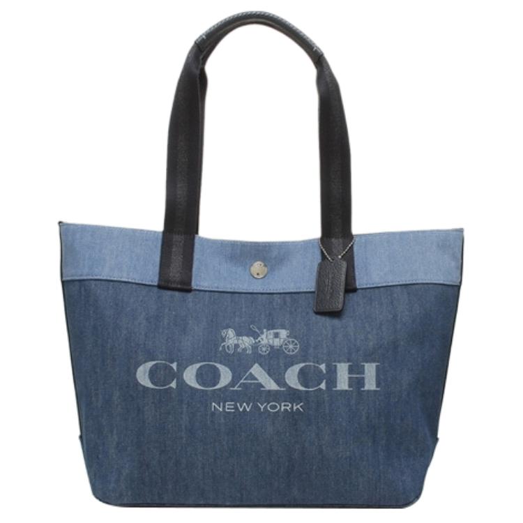 COACH Джинсовая сумка-шоппер, шоппинг-сумка, дамская сумка, большая сумка через плечо, джинсовая, синяя, мультиколор
COACH Джинсовая сумка-шоппер, шоппинг-сумка, дамская сумка, большая сумка через плечо, джинсовая, синяя, мультиколор