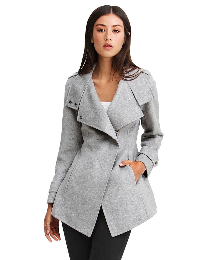 Женское НОВОЕ шерстяное мото-пальто Bad Girl Belle & Bloom, серый
Женское НОВОЕ шерстяное мото-пальто Bad Girl Belle & Bloom, серый