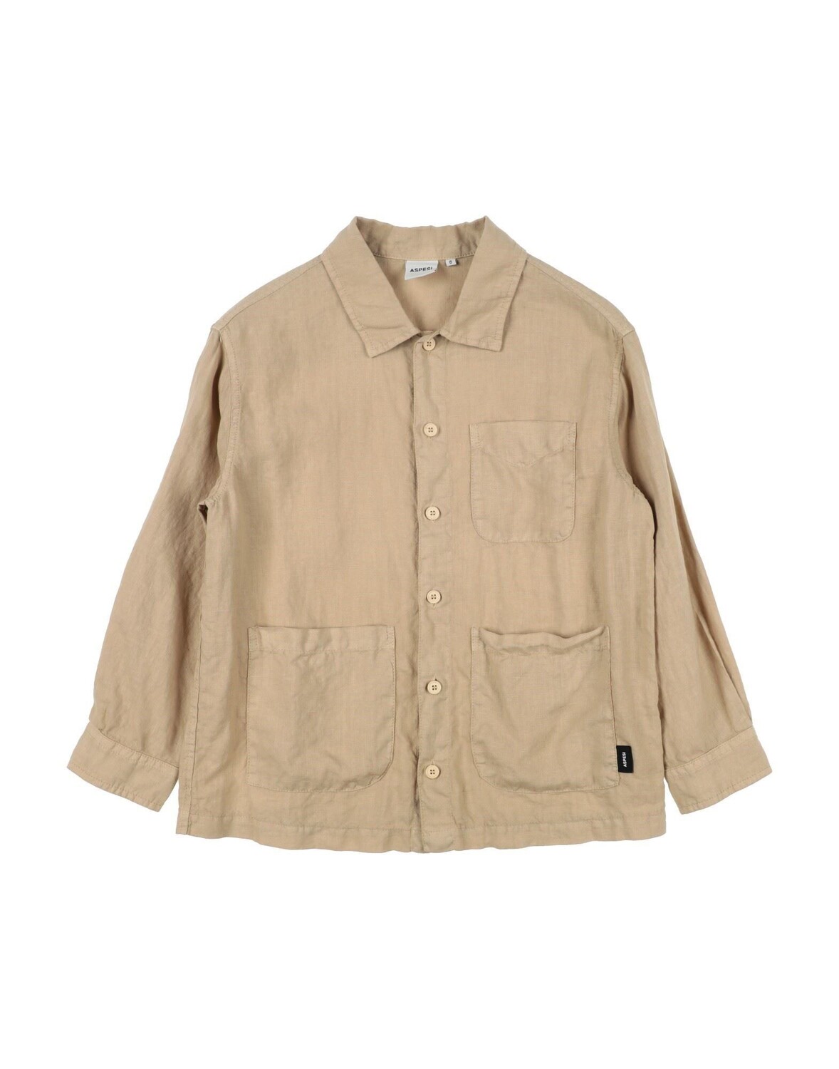 Рубашка Aspesi, бежевый 
Рубашка Aspesi, бежевый