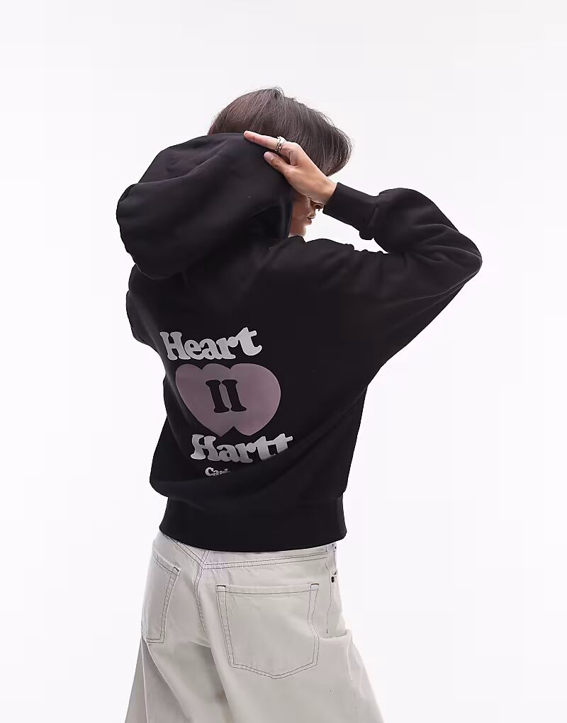 Толстовка Carhartt WIP Heart II Hartt с застежкой-молнией на спине, черного цвета
Толстовка Carhartt WIP Heart II Hartt с застежкой-молнией на спине, черного цвета