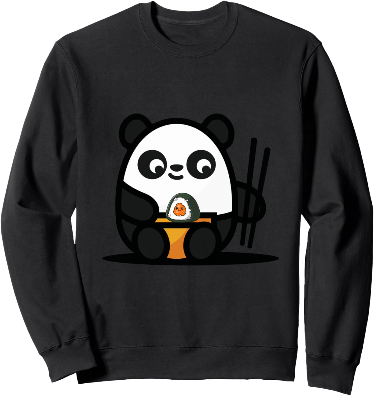 Толстовка с изображением суши-панды Sushi Panda, черный
Толстовка с изображением суши-панды Sushi Panda, черный