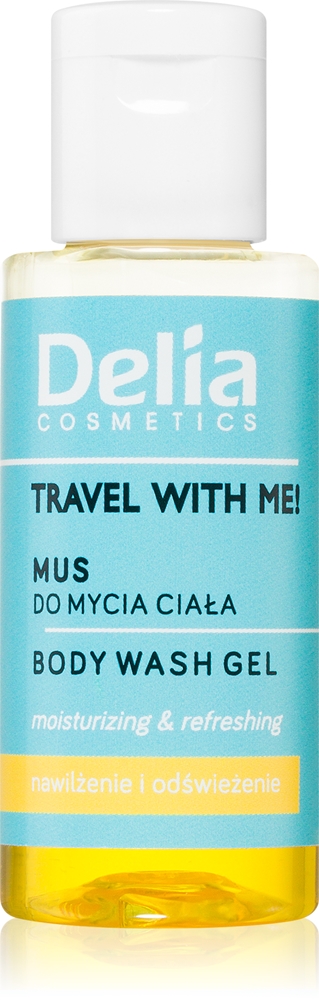 Гель для душа «Путешествуй со мной» Delia Cosmetics, 50 мл
Гель для душа «Путешествуй со мной» Delia Cosmetics, 50 мл