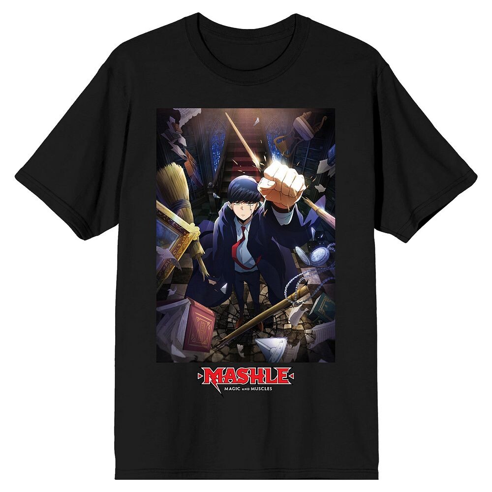 Мужская футболка с короткими рукавами и рисунком Mashle Magic And Muscles Licensed Character, черный
Мужская футболка с короткими рукавами и рисунком Mashle Magic And Muscles Licensed Character, черный