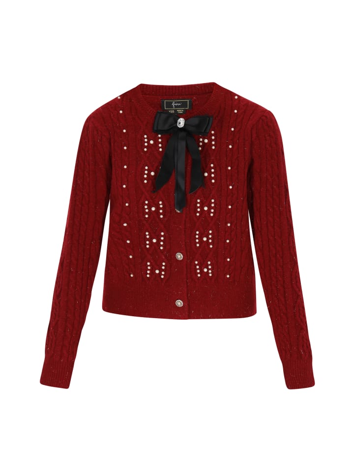 Женский кардиган бордового цвета faina
Женский кардиган бордового цвета faina