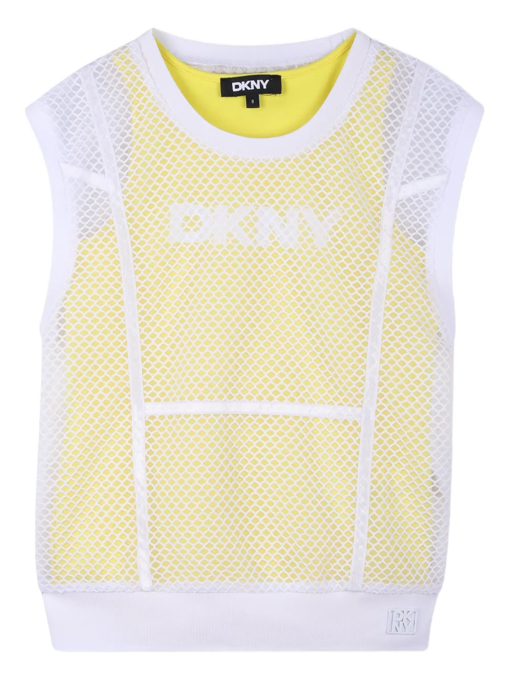 Сетчатая футболка с логотипом Dkny Kids, желтый
Сетчатая футболка с логотипом Dkny Kids, желтый