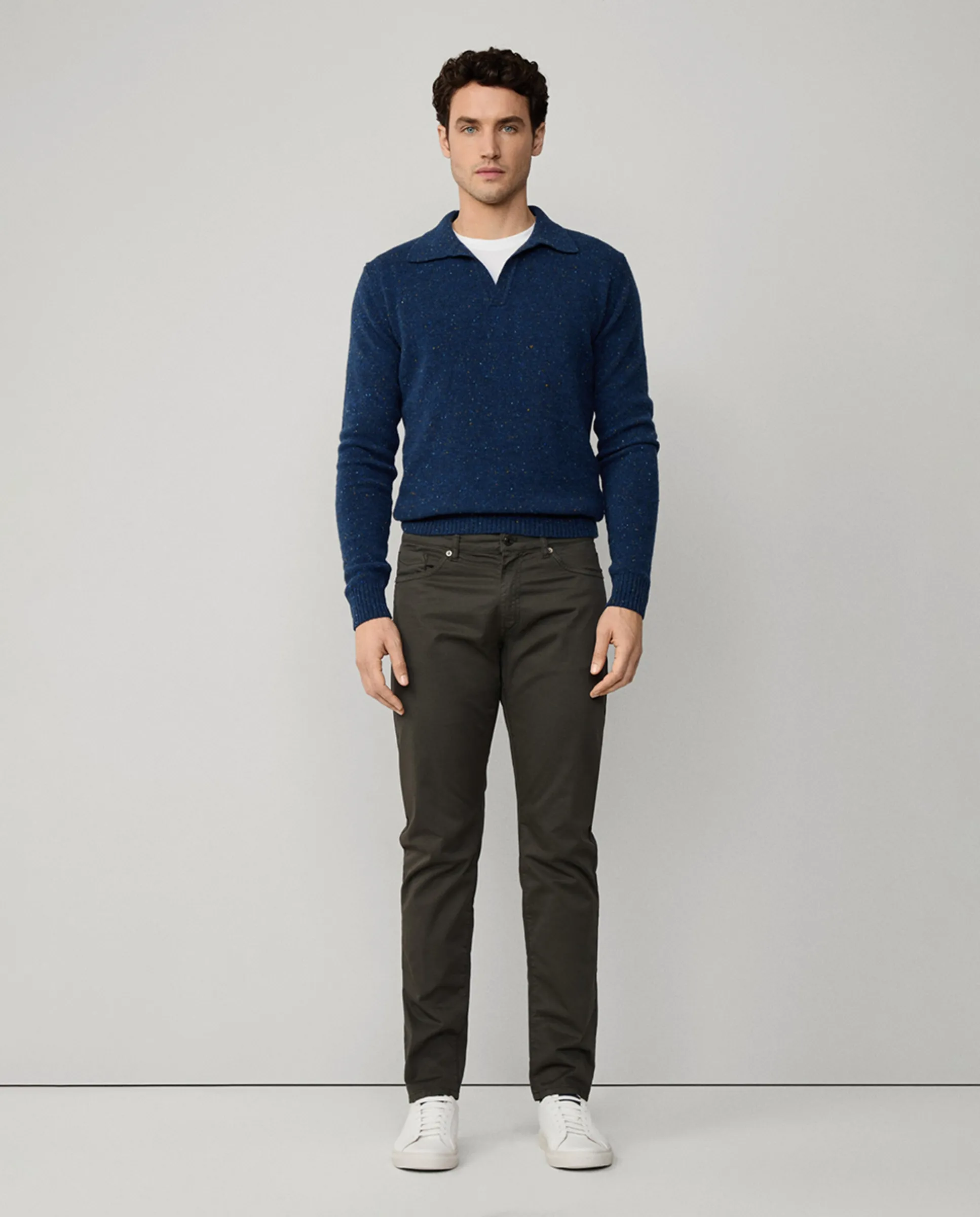 Мужские джинсы из эластичного хлопка с пятью карманами Façonnable, хаки
Мужские джинсы из эластичного хлопка с пятью карманами Façonnable, хаки