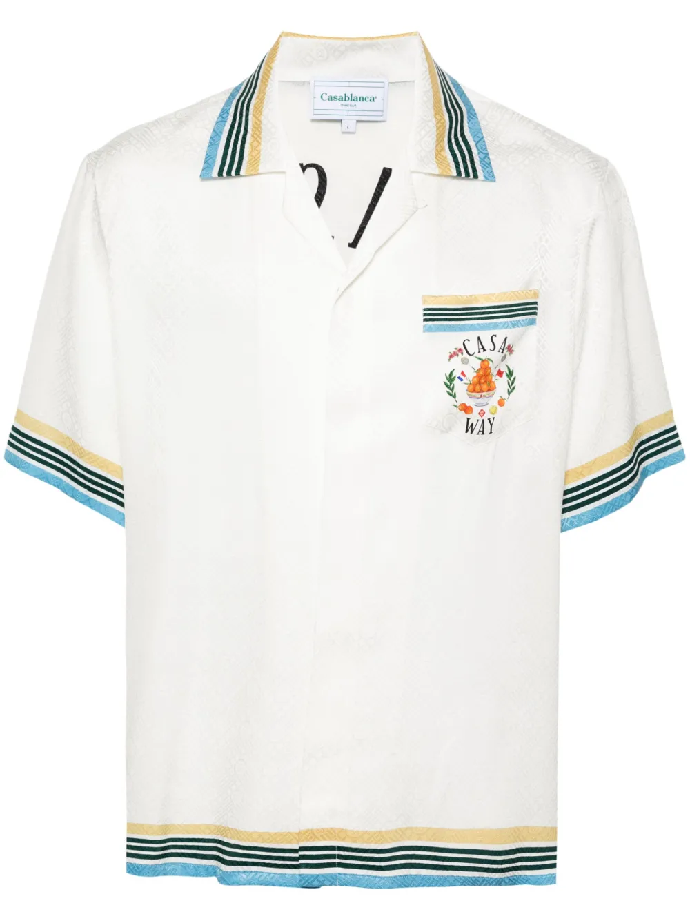 Рубашка Casa Way с монограммой CASABLANCA, белый
Рубашка Casa Way с монограммой CASABLANCA, белый