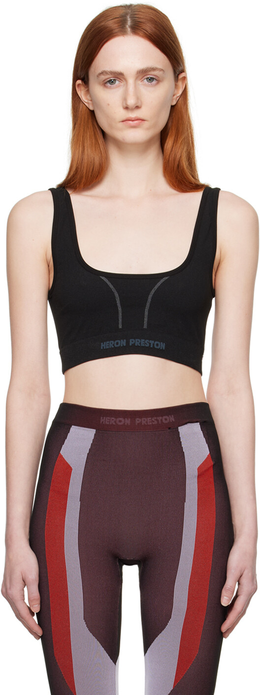 Черный спортивный бюстгальтер для активного отдыха Heron Preston
Черный спортивный бюстгальтер для активного отдыха Heron Preston