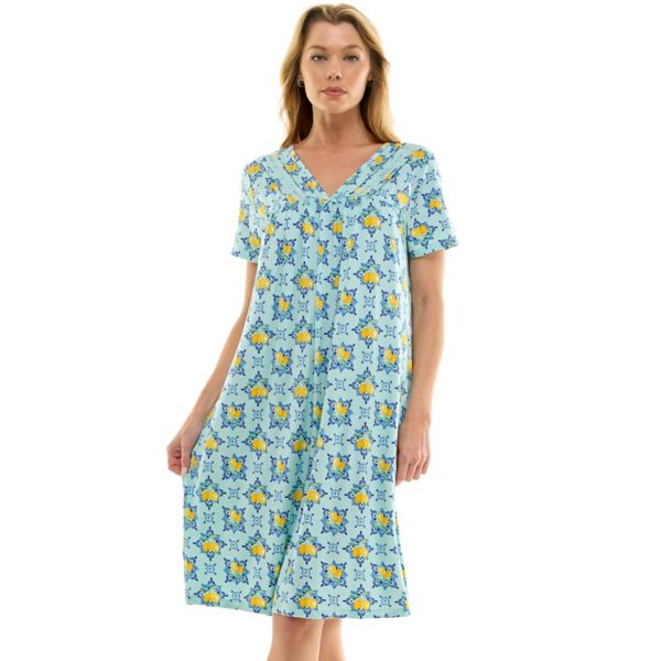 Женская ночная сорочка с коротким рукавом Croft & Barrow, цвет tiasa tile
Женская ночная сорочка с коротким рукавом Croft & Barrow, цвет tiasa tile